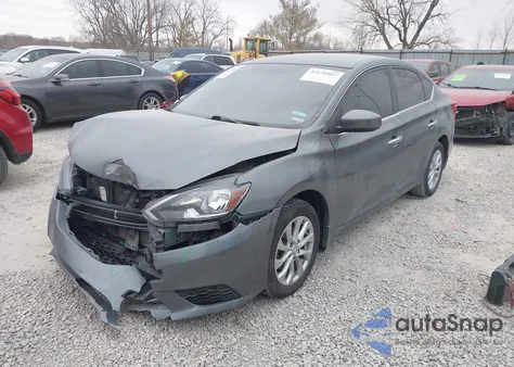 2018 Nissan Sentra Sv z USA, uszkodzony, nr VIN 3N1AB7AP1JY228022